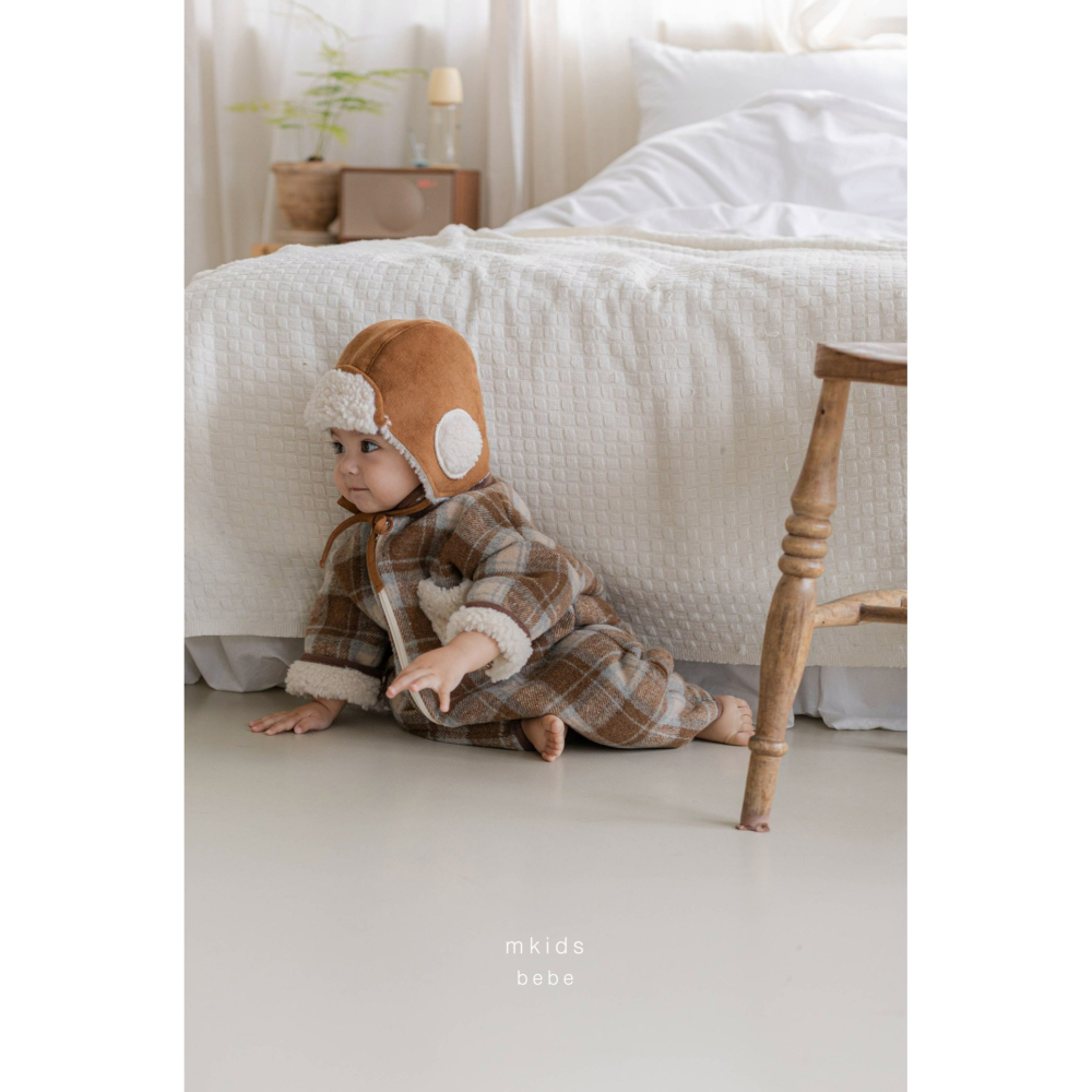 Mkids 帽子 엠키즈 밤비무스탕모자-細節圖6