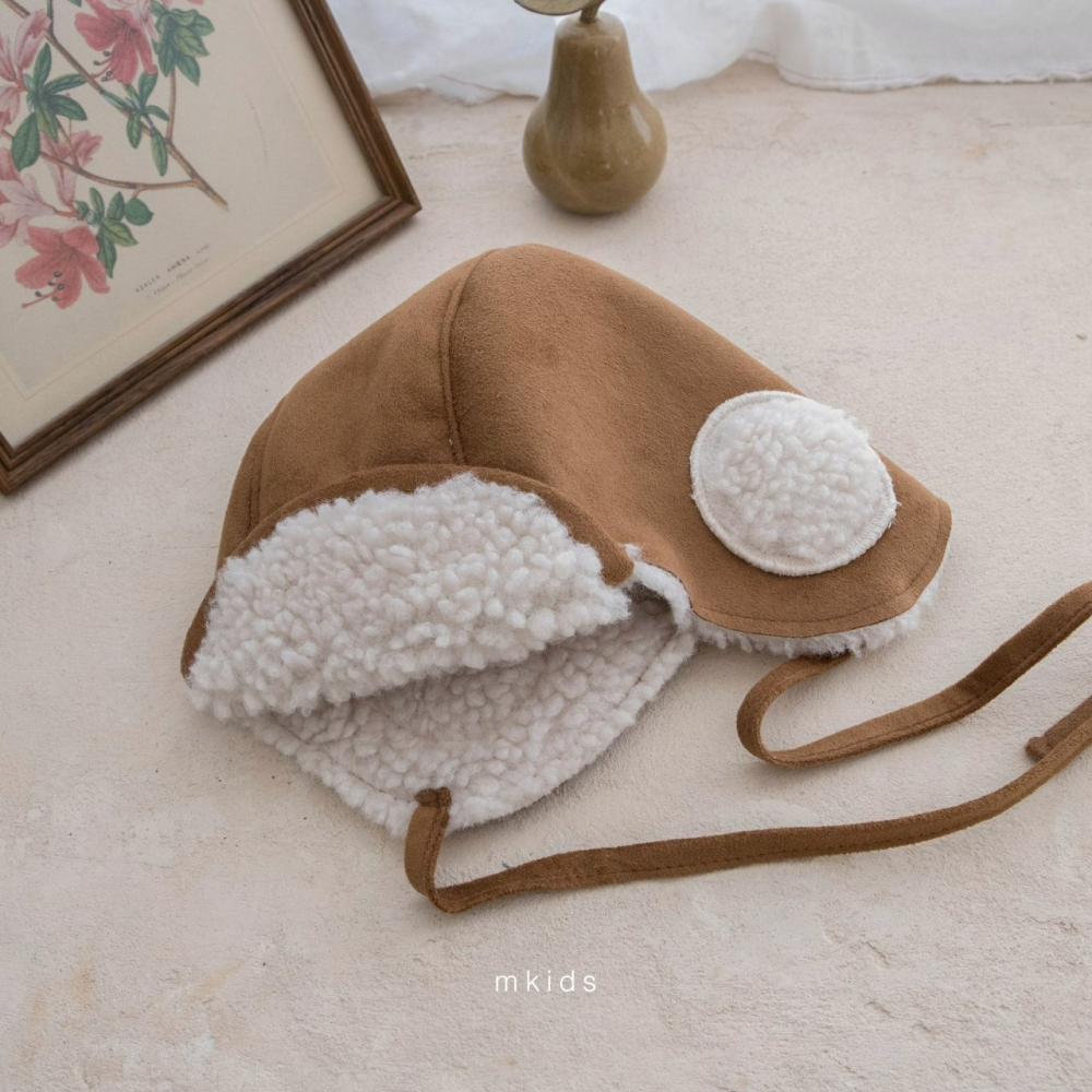 Mkids 帽子 엠키즈 밤비무스탕모자-細節圖9