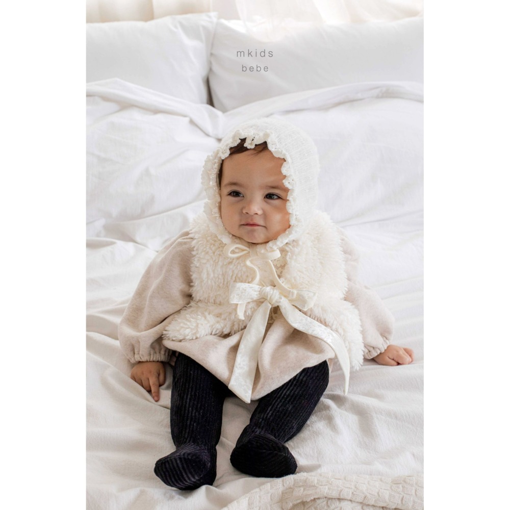 Mkids 帽子 엠키즈 보송프릴보넷-細節圖2