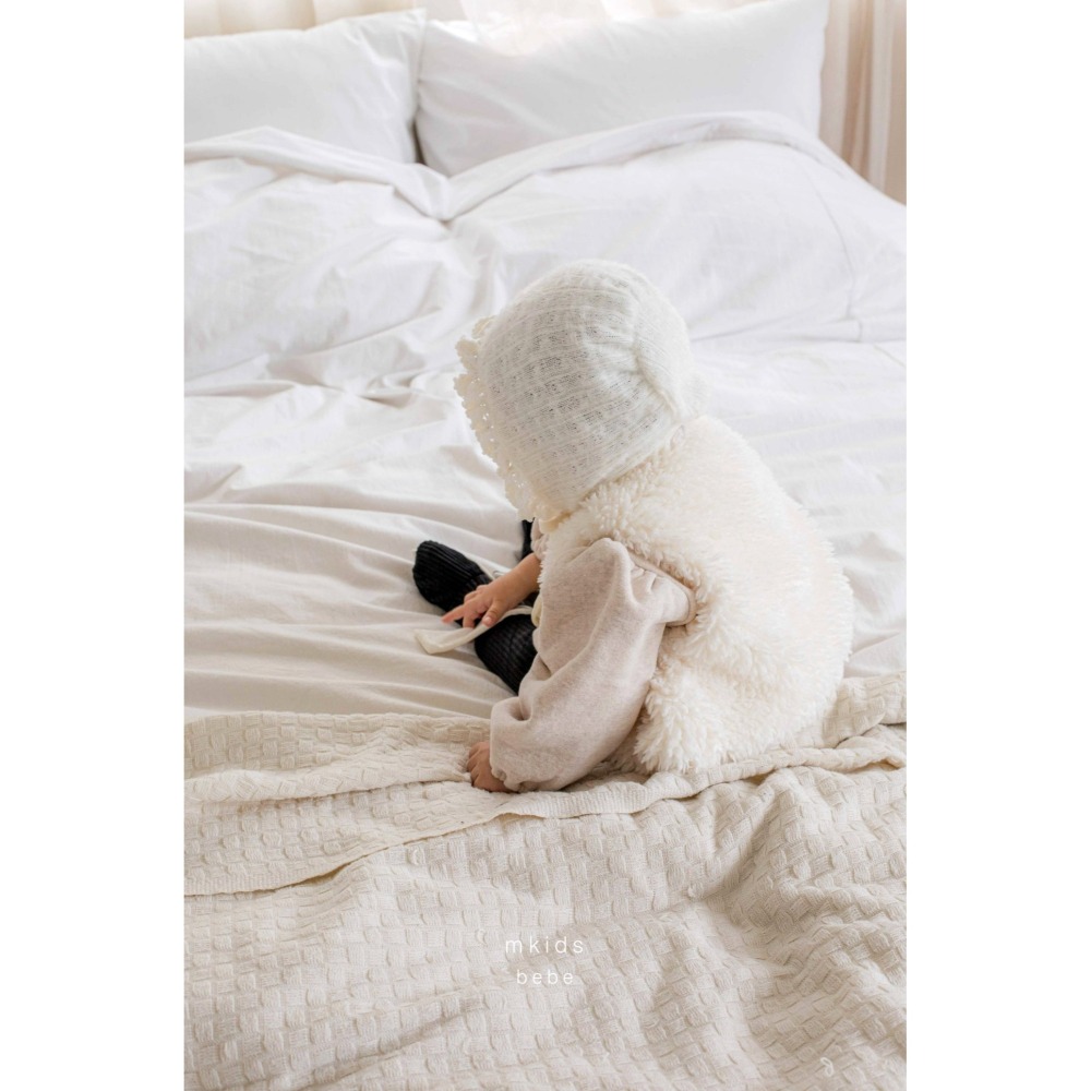 Mkids 帽子 엠키즈 보송프릴보넷-細節圖4