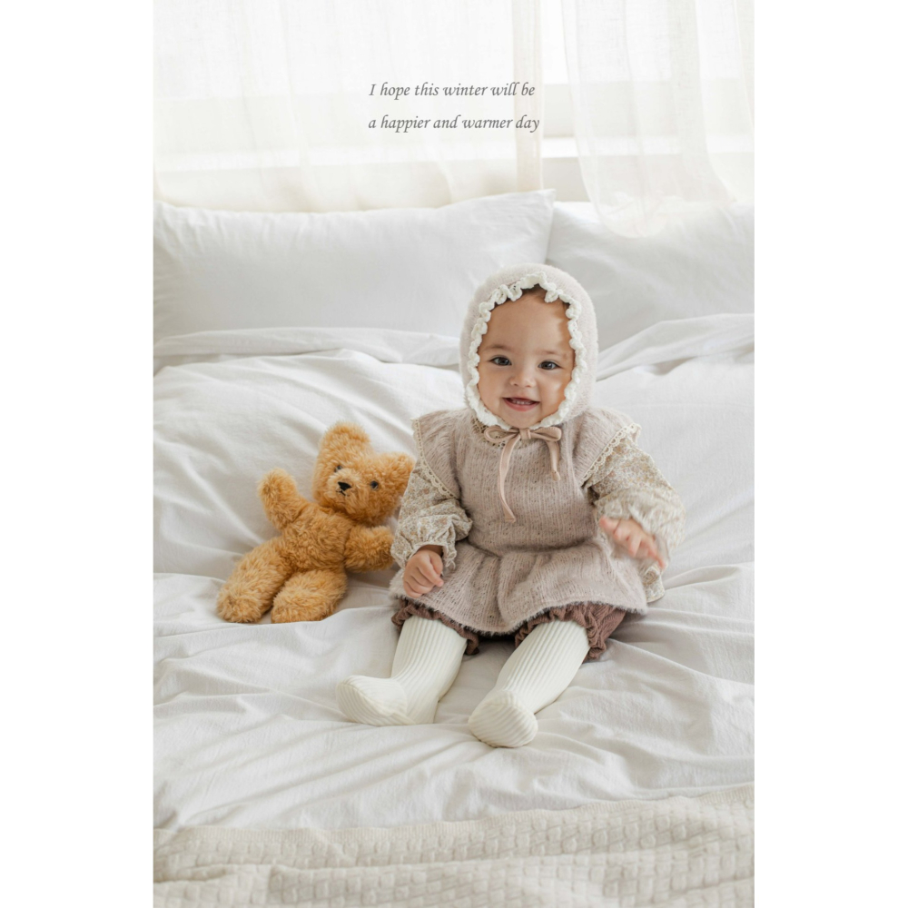 Mkids 背心 엠키즈 보송프릴뷔스티에-細節圖2