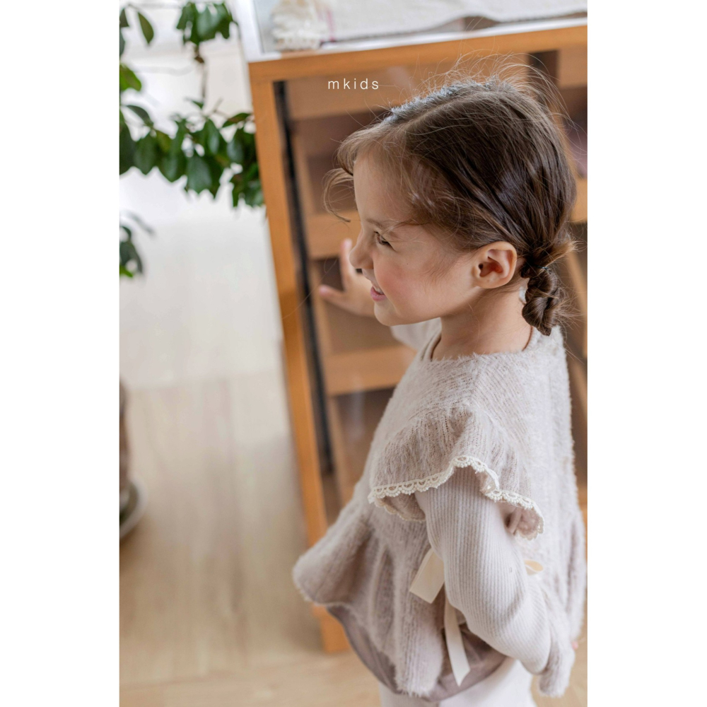 Mkids 背心 엠키즈 보송프릴뷔스티에-細節圖5