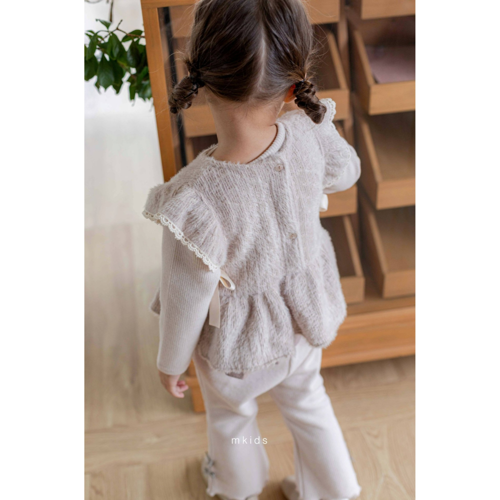 Mkids 背心 엠키즈 보송프릴뷔스티에-細節圖6