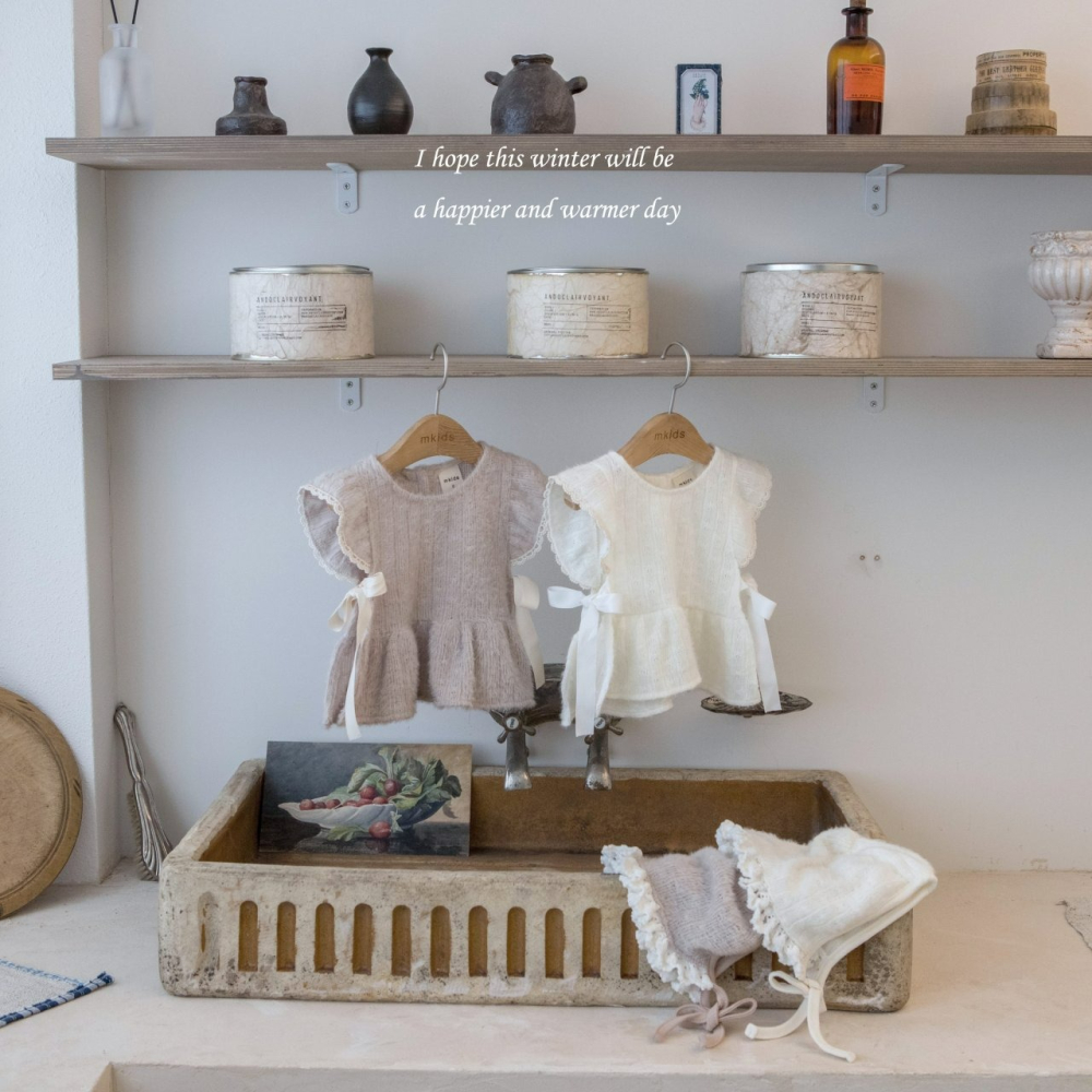 Mkids 背心 엠키즈 보송프릴뷔스티에-細節圖9