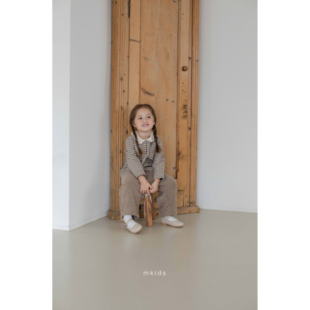 Mkids 上衣 엠키즈 빌리카라셔츠-細節圖3