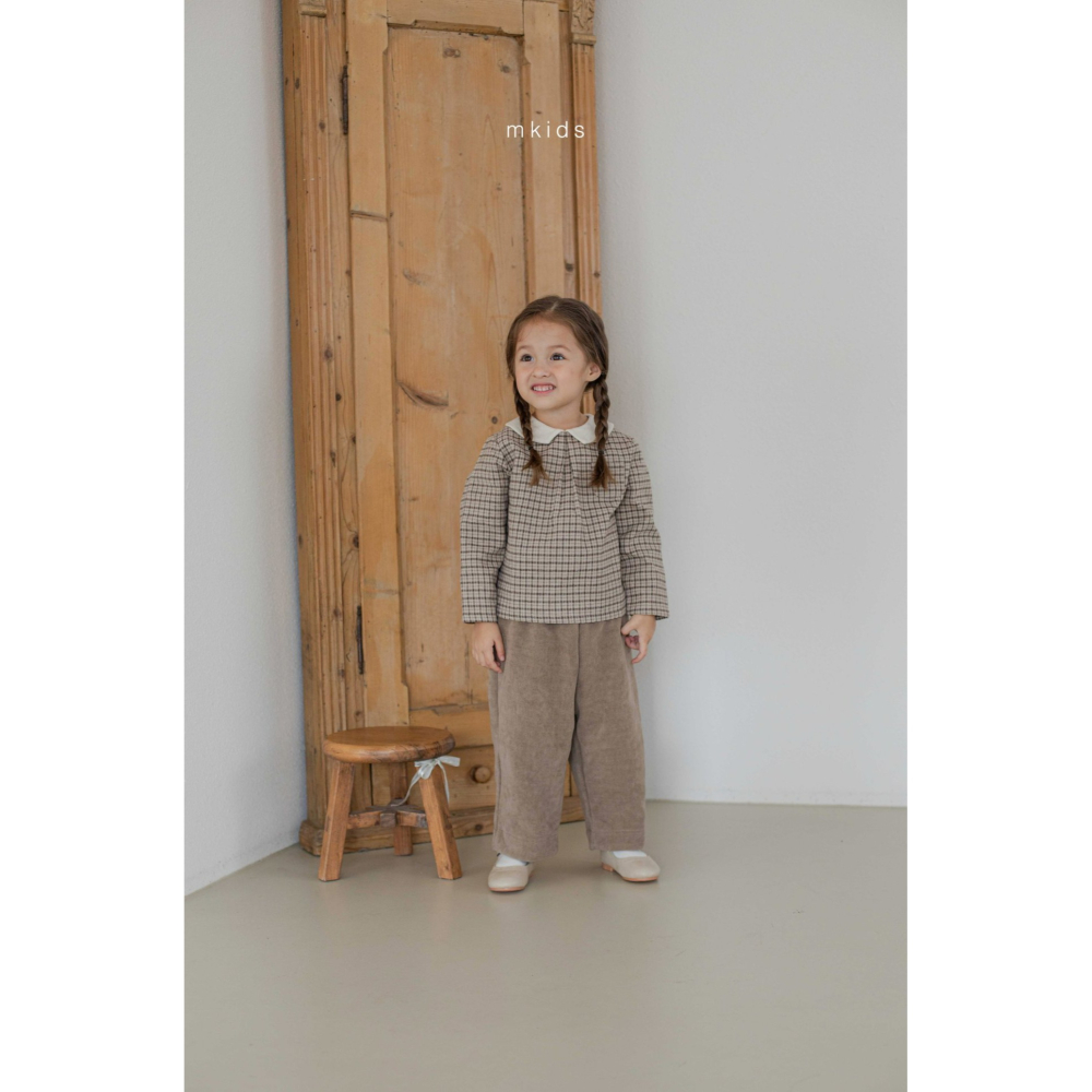 Mkids 上衣 엠키즈 빌리카라셔츠-細節圖4