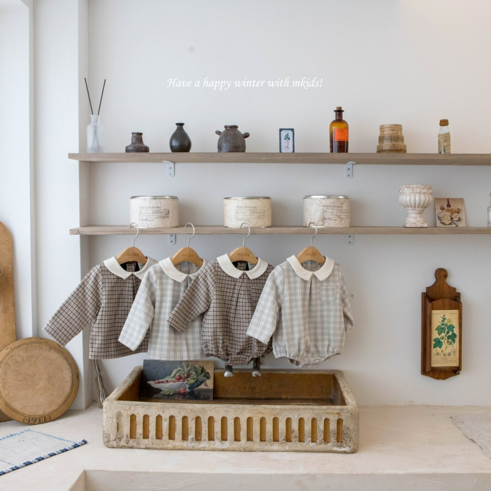 Mkids 上衣 엠키즈 빌리카라셔츠-細節圖8