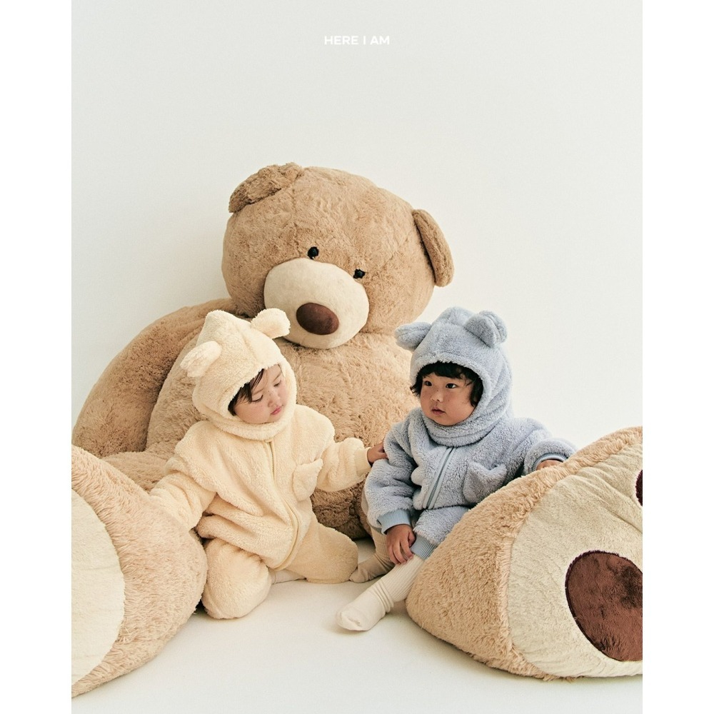 HearIam 帽子 히얼아이엠 킨더베어햇-細節圖3