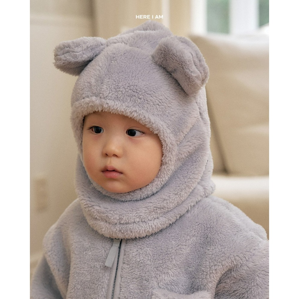 HearIam 帽子 히얼아이엠 킨더베어햇-細節圖6