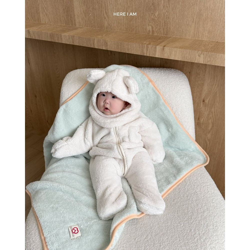 HearIam 毛毯 히얼아이엠 킨더블랭킷-細節圖7