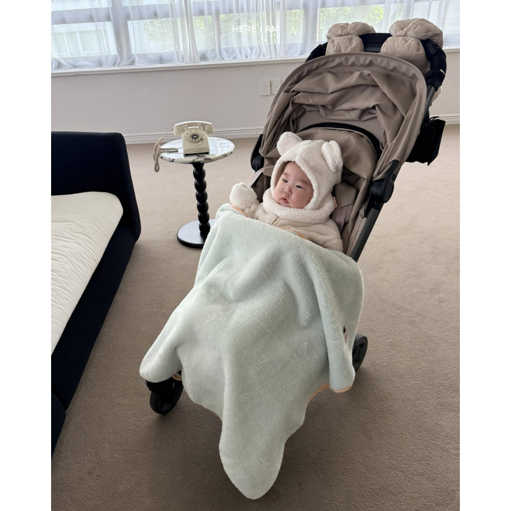 HearIam 毛毯 히얼아이엠 킨더블랭킷-細節圖8