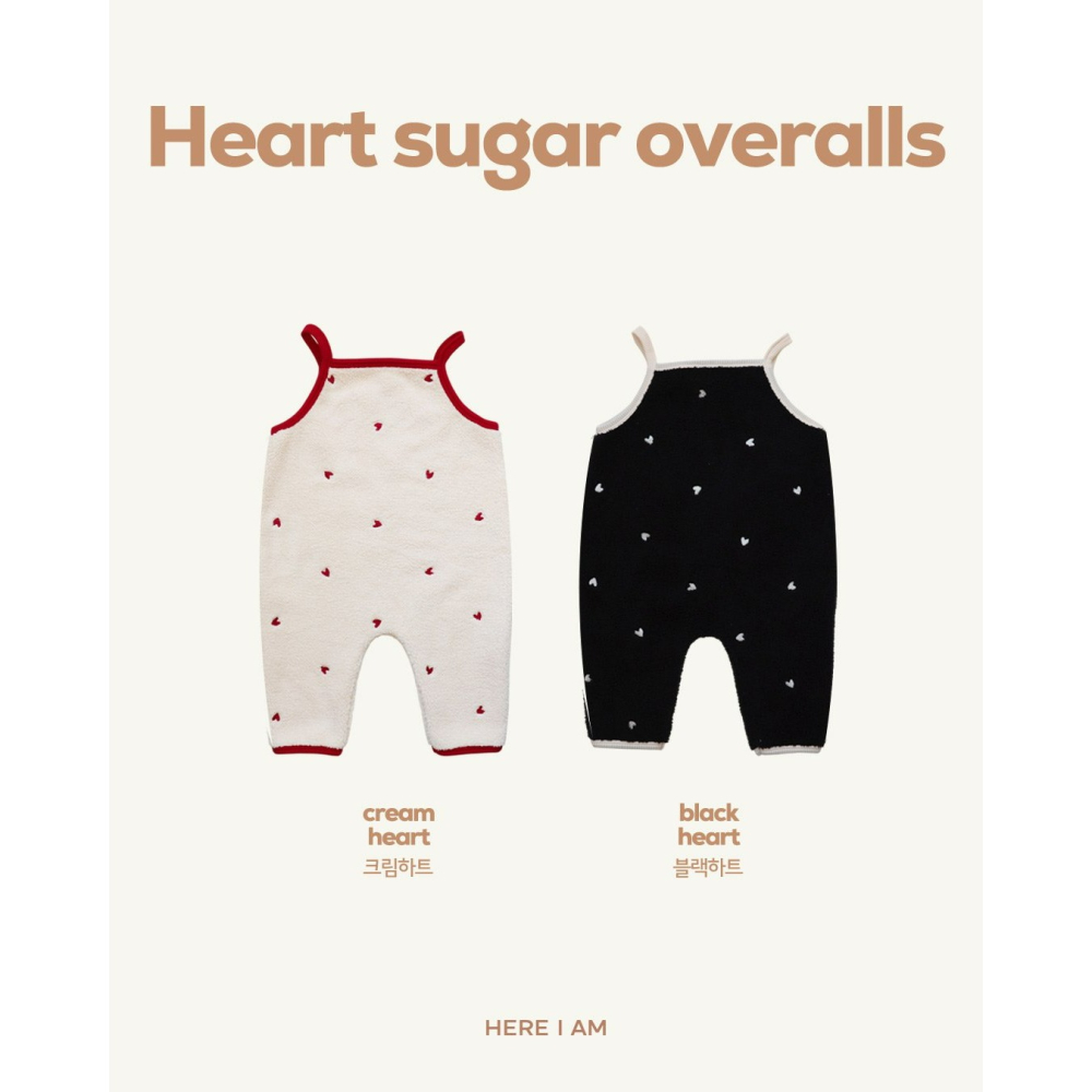 HearIam 吊帶褲 히얼아이엠 하트슈가오버롤-細節圖8