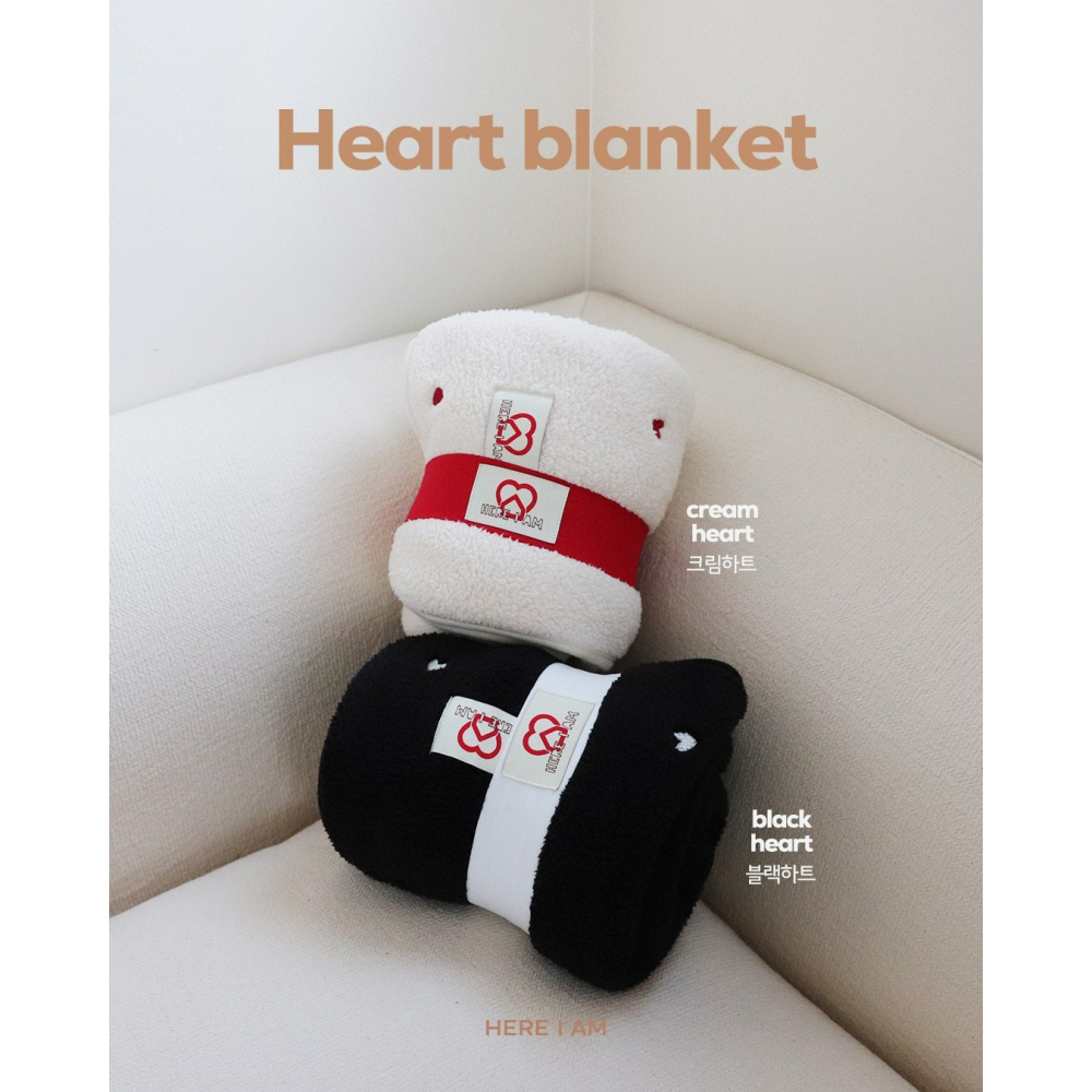 HearIam 毛毯 히얼아이엠 하트블랭킷-細節圖7