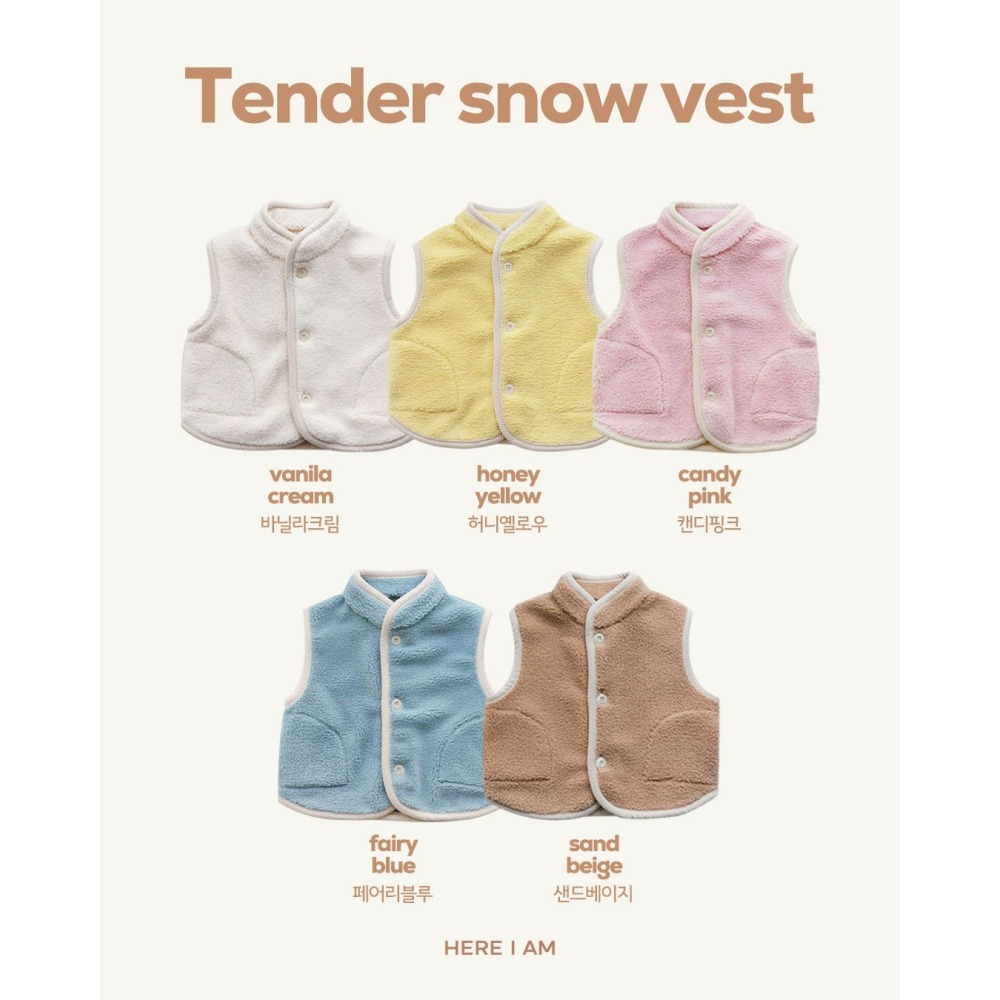 HearIam 背心 히얼아이엠 텐더스노우베스트-細節圖10