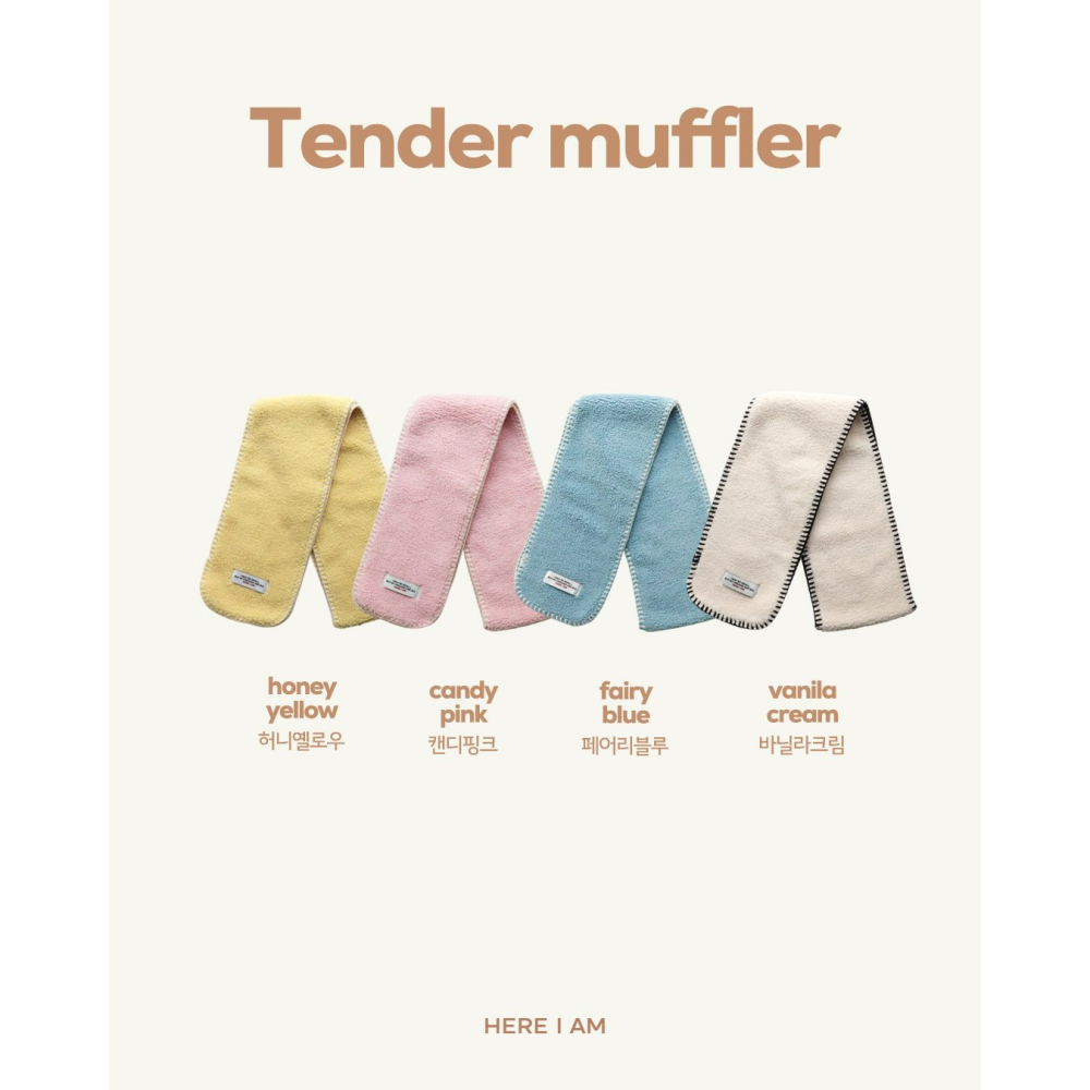 HearIam 圍巾 히얼아이엠 텐더머플러-細節圖7