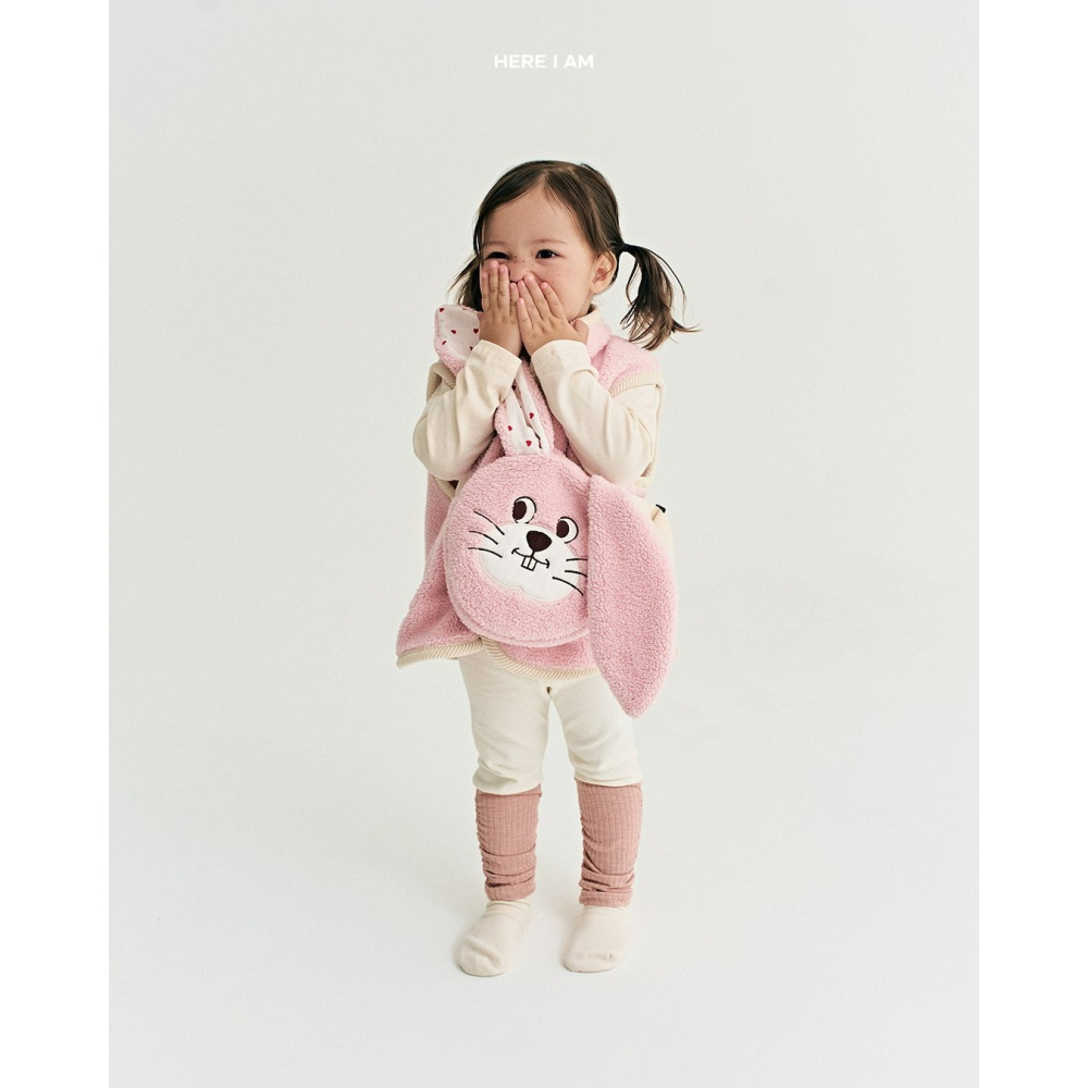 HearIam 包包 히얼아이엠 텐더버디백 (핑크버니/베이지베어)-細節圖8