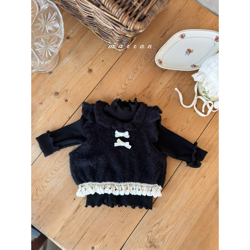 Marron 背心 마론 스위트조끼-細節圖6