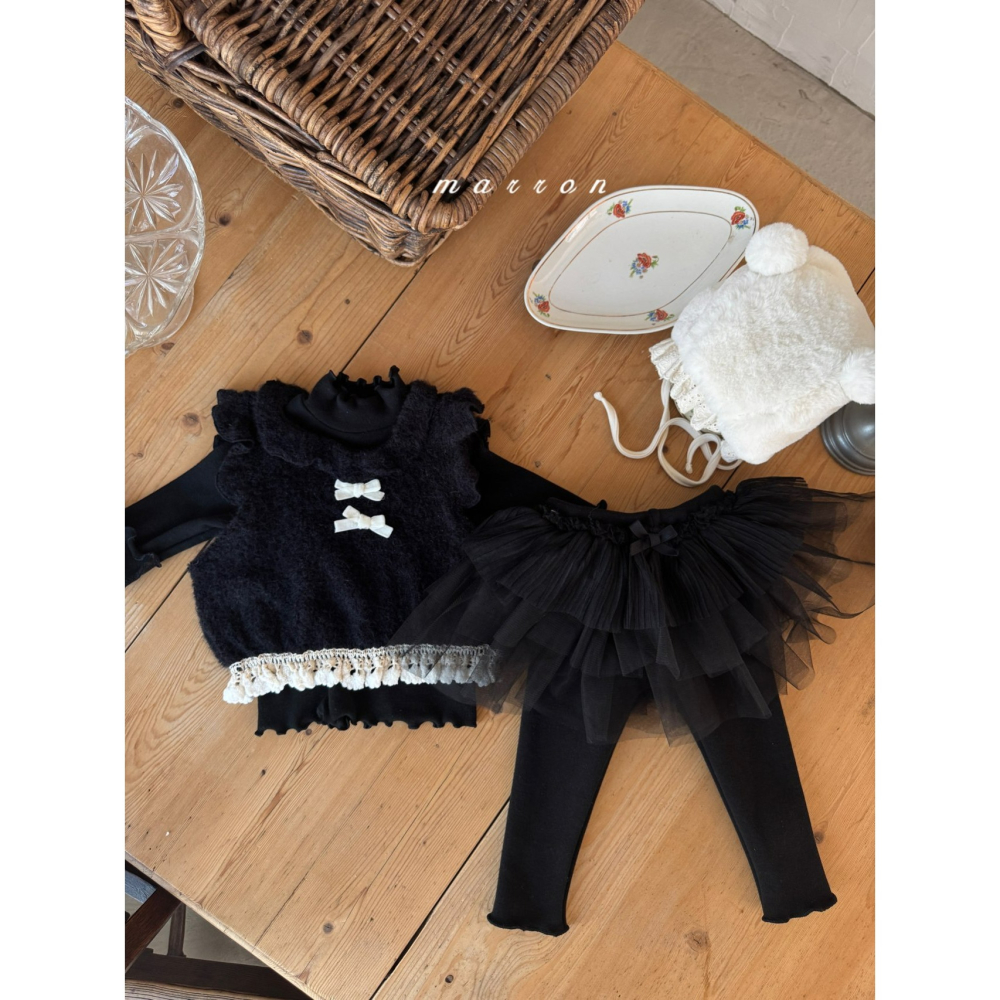 Marron 背心 마론 스위트조끼-細節圖7