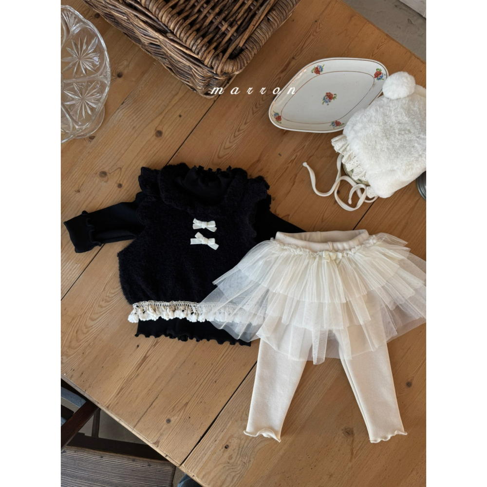 Marron 背心 마론 스위트조끼-細節圖8