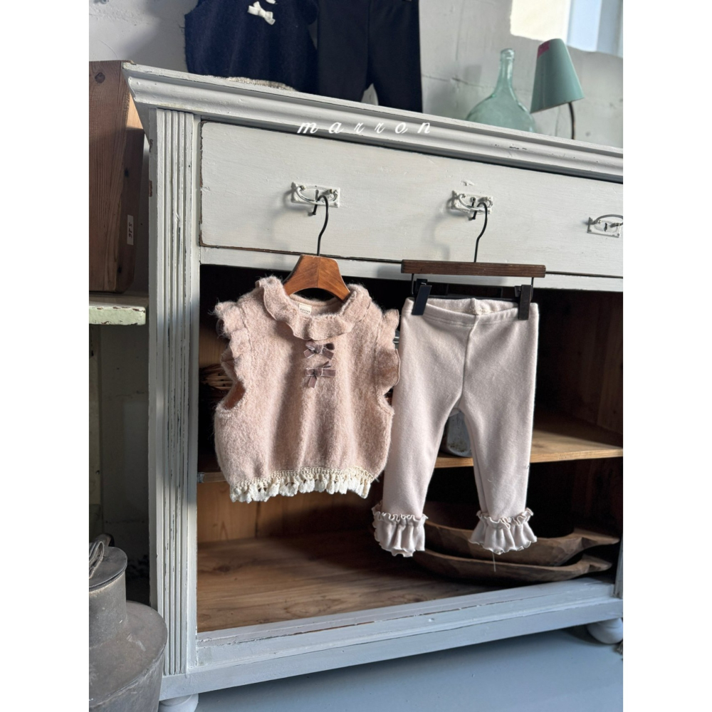 Marron 背心 마론 스위트조끼-細節圖10