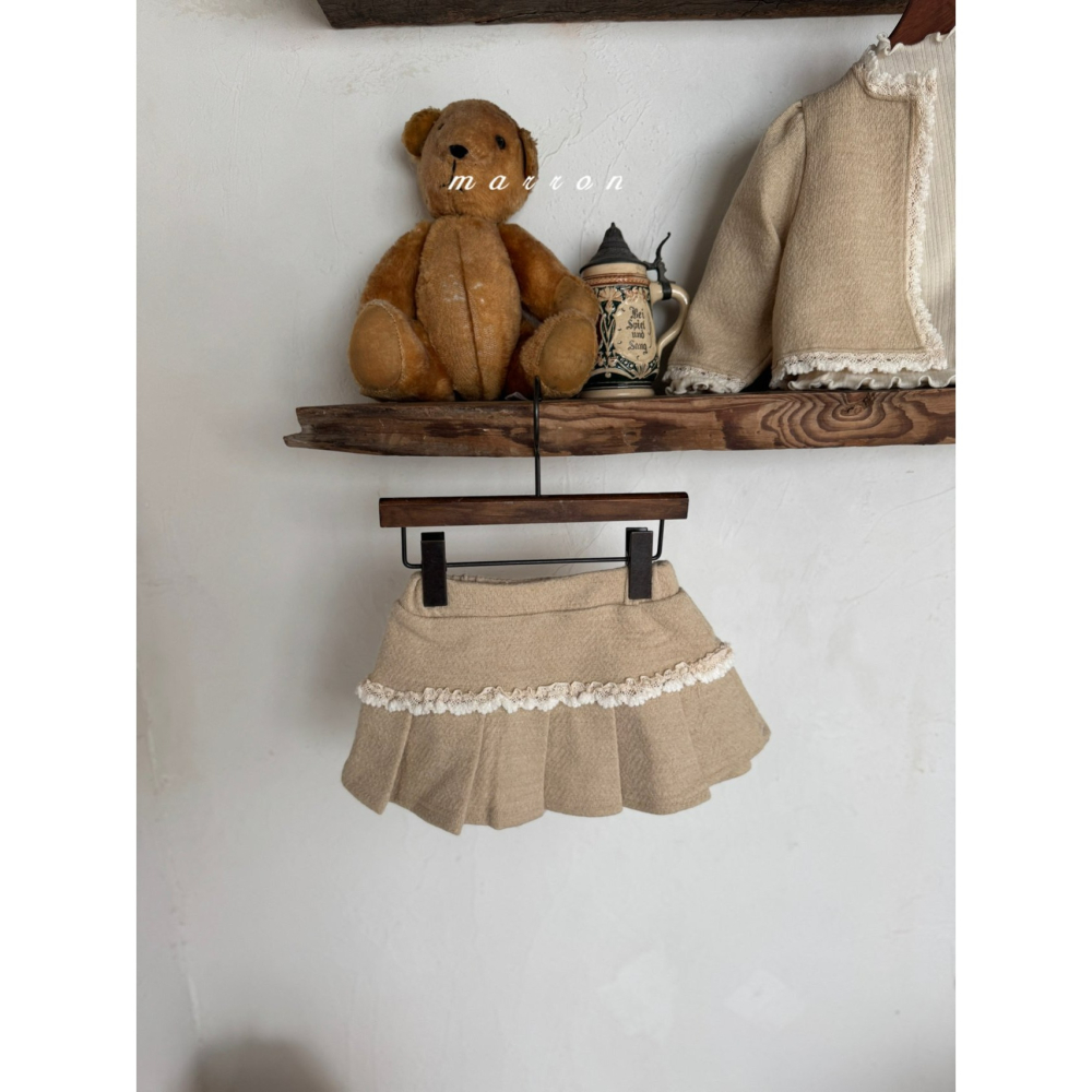 Marron 裙子 마론 캐슬스커트-細節圖6