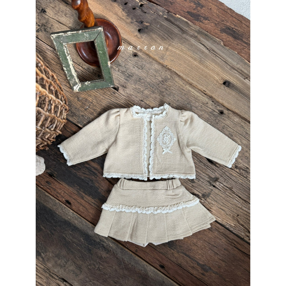 Marron 裙子 마론 캐슬스커트-細節圖7