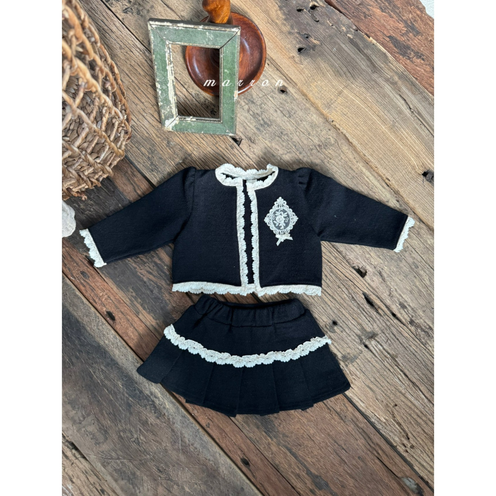 Marron 裙子 마론 캐슬스커트-細節圖8