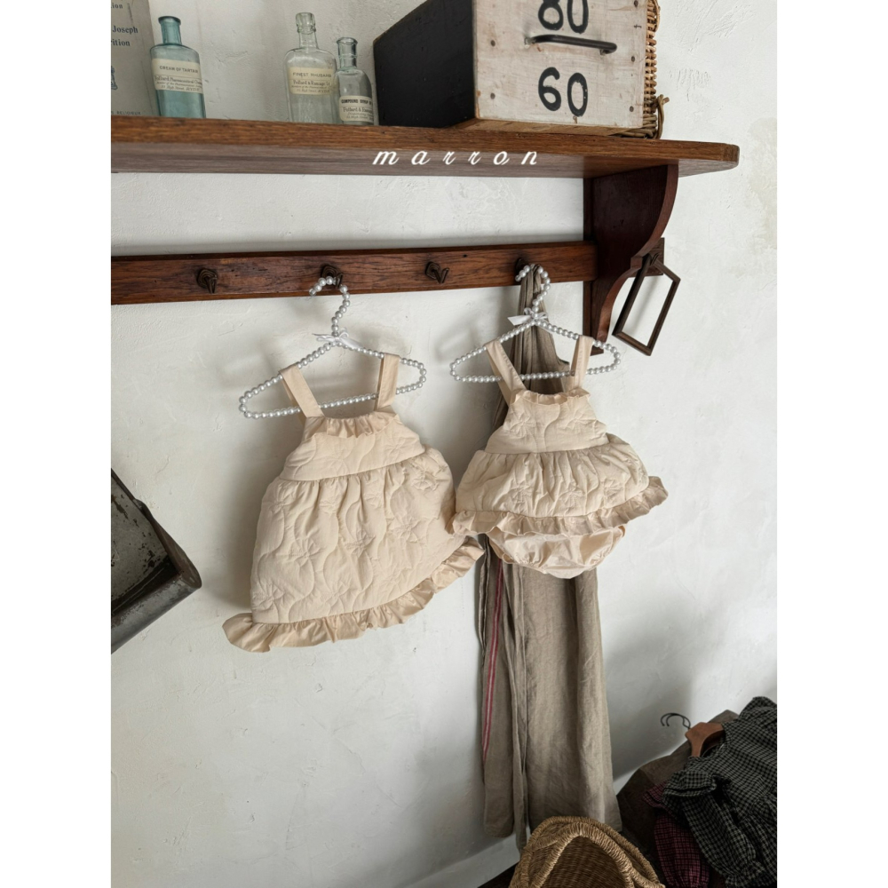 Marron 洋裝 마론 퀼팅원피스-細節圖8