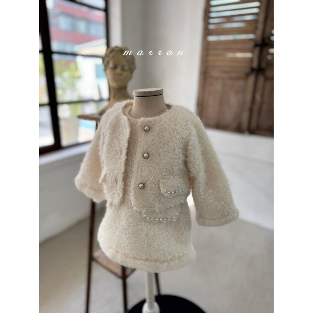 Marron 外套 마론 펄자켓-細節圖8