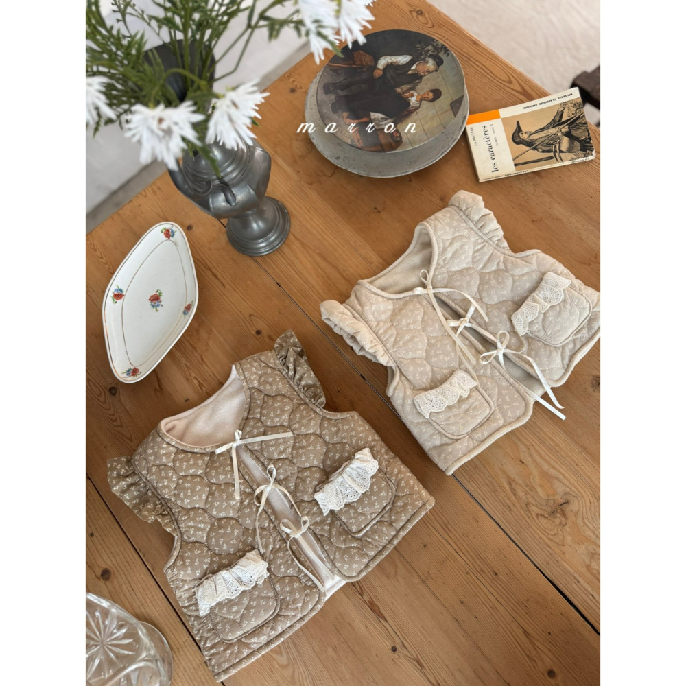 Marron 背心 마론 르노렌조끼-細節圖3