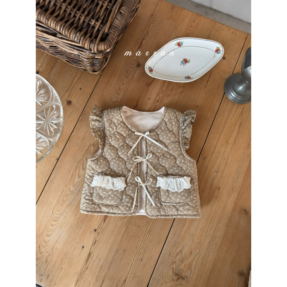 Marron 背心 마론 르노렌조끼-細節圖4