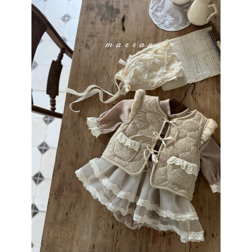 Marron 背心 마론 르노렌조끼-細節圖6