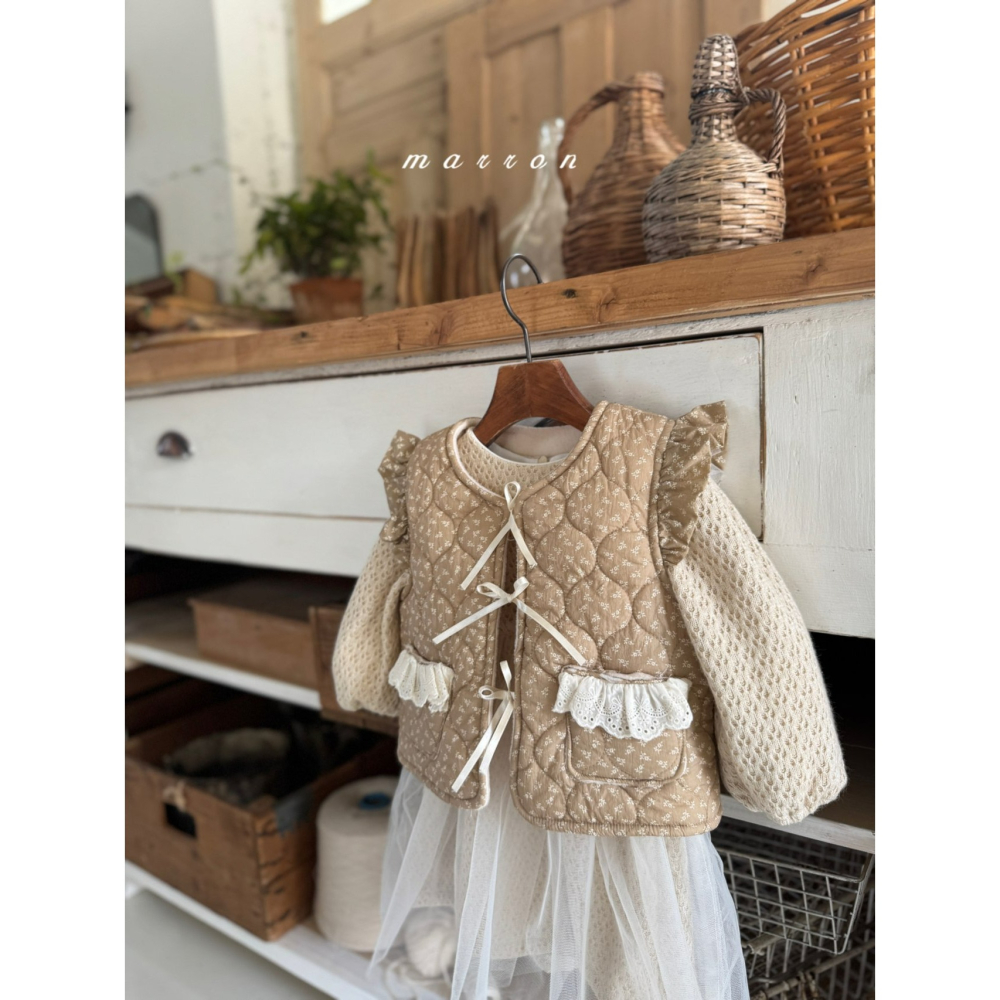 Marron 背心 마론 르노렌조끼-細節圖7