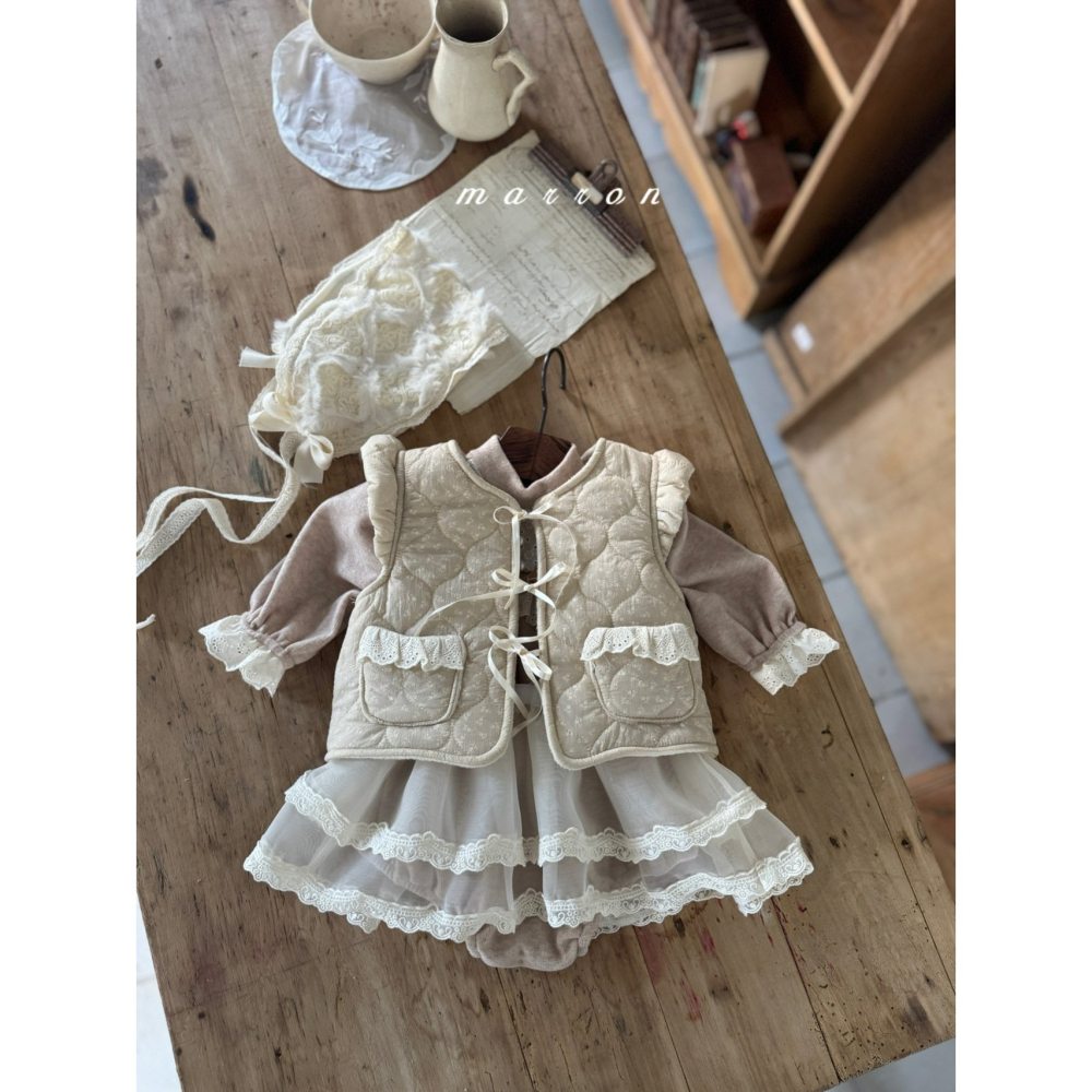 Marron 背心 마론 르노렌조끼-細節圖9