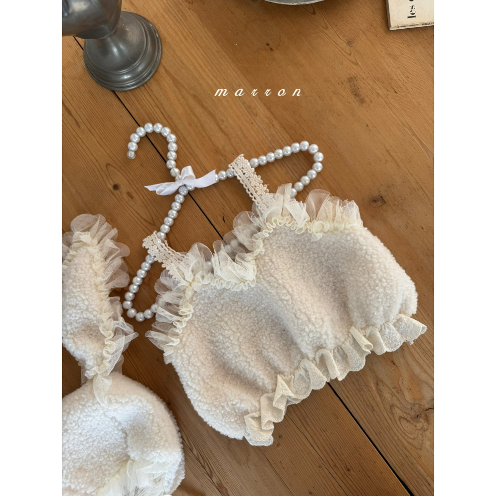 Marron 背心 마론 망사뷔스티에-細節圖2