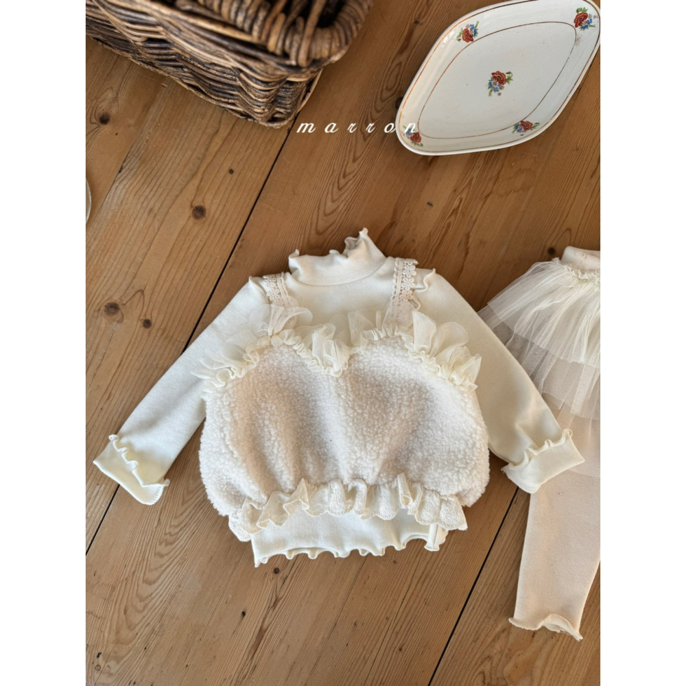 Marron 背心 마론 망사뷔스티에-細節圖7