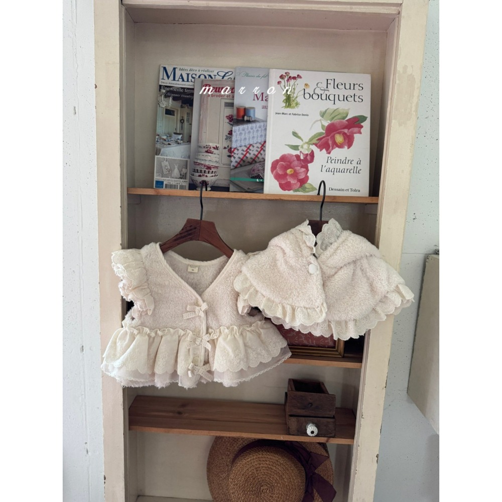 Marron 斗篷 마론 미니망또-細節圖7