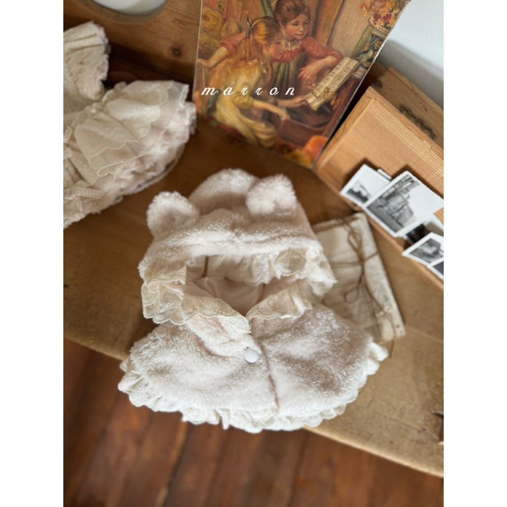 Marron 斗篷 마론 미니망또-細節圖9