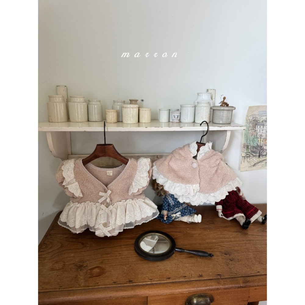 Marron 斗篷 마론 미니망또-細節圖10