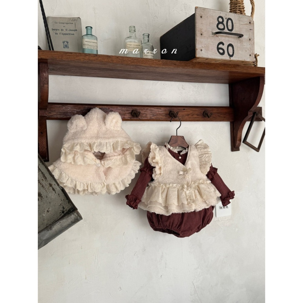 Marron 斗篷 마론 미니망또-細節圖11