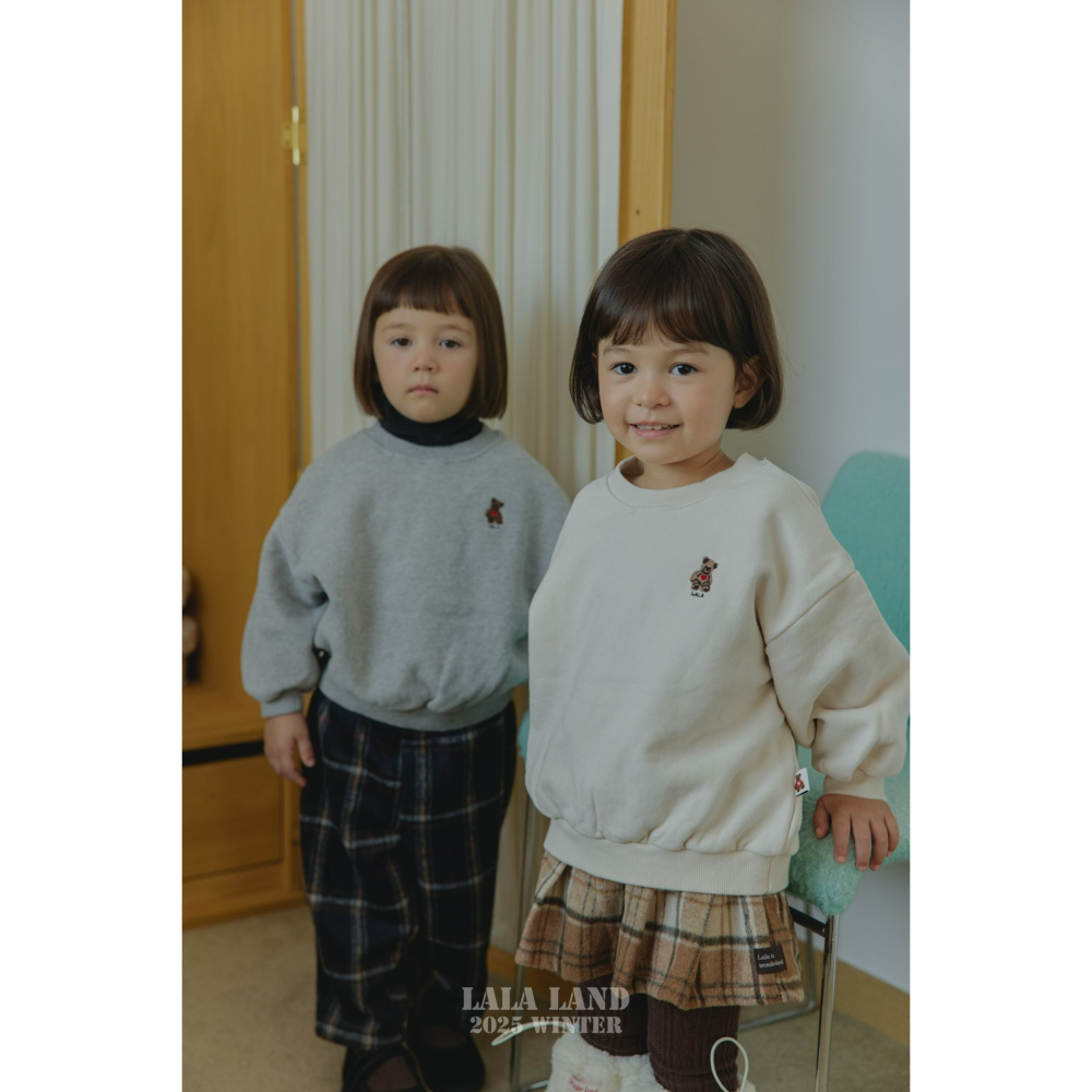 Lalaland 褲子 라라랜드 바게트체크팬츠-細節圖10