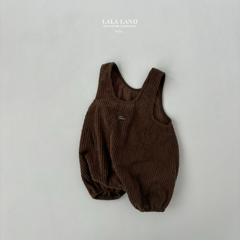 Lalaland 上衣 라라랜드 베베기모골덴멜빵-細節圖2