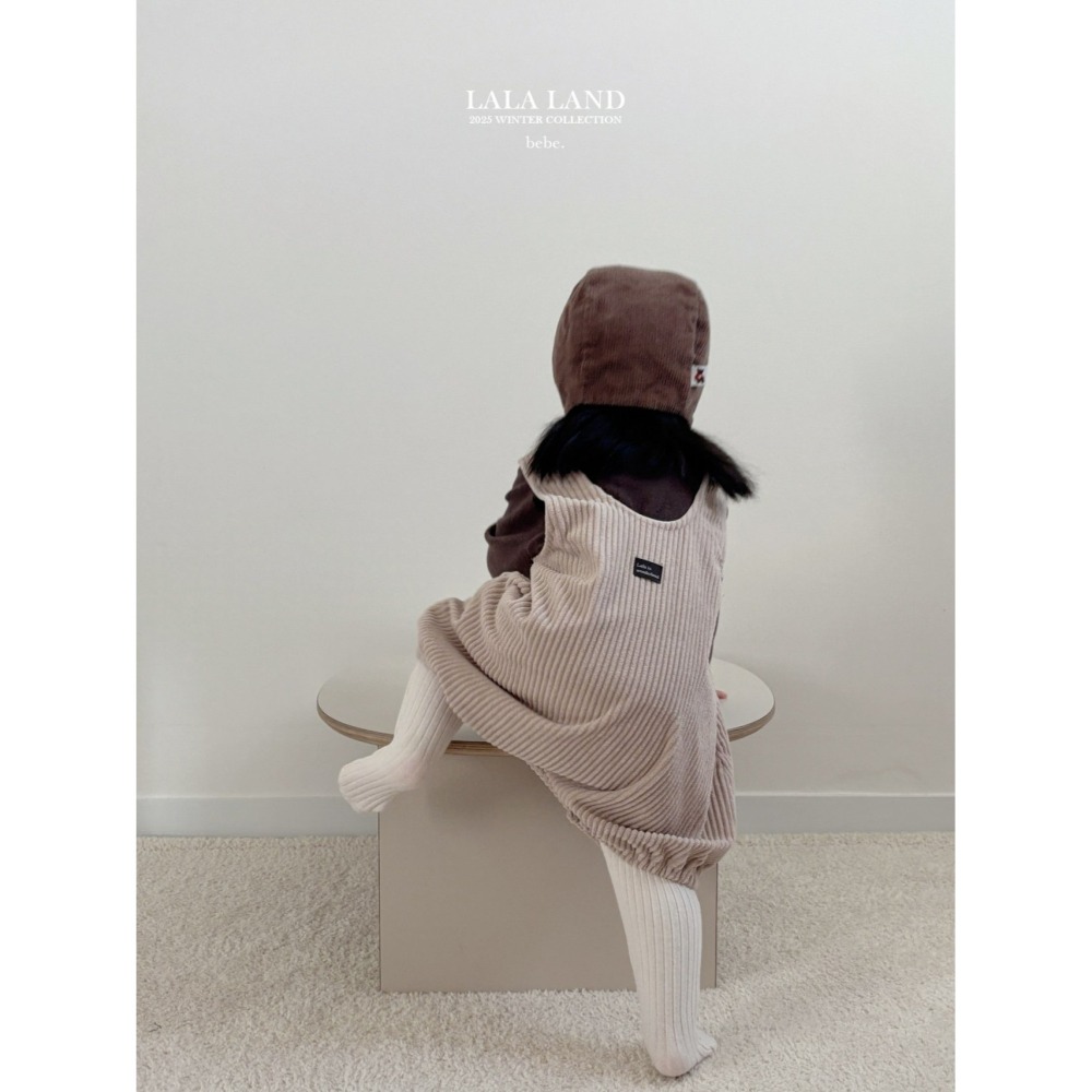 Lalaland 上衣 라라랜드 베베기모골덴멜빵-細節圖7