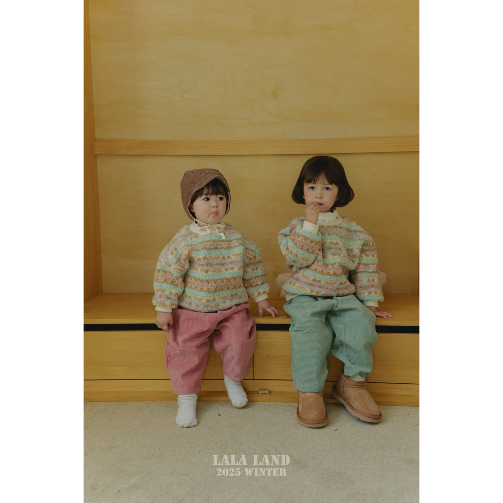 Lalaland 褲子 라라랜드 베베기모골덴바지-細節圖8