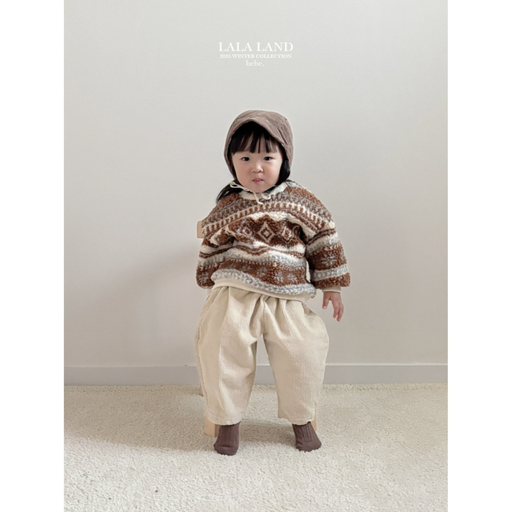 Lalaland 褲子 라라랜드 베베기모골덴바지-細節圖9