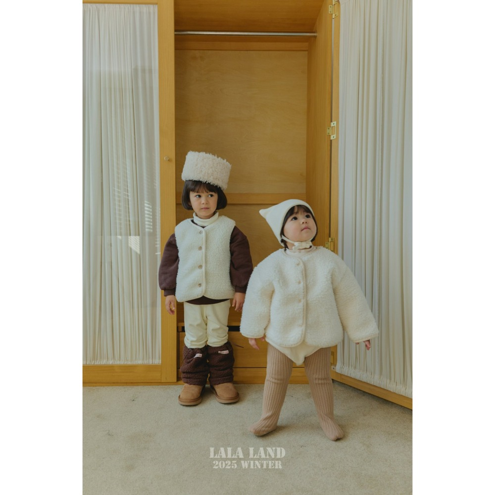 Lalaland 外套 라라랜드 베베보아털점퍼-細節圖6