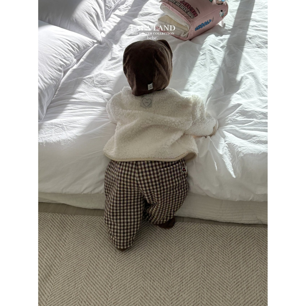 Lalaland 褲子 라라랜드 베베체크솜바지-細節圖11