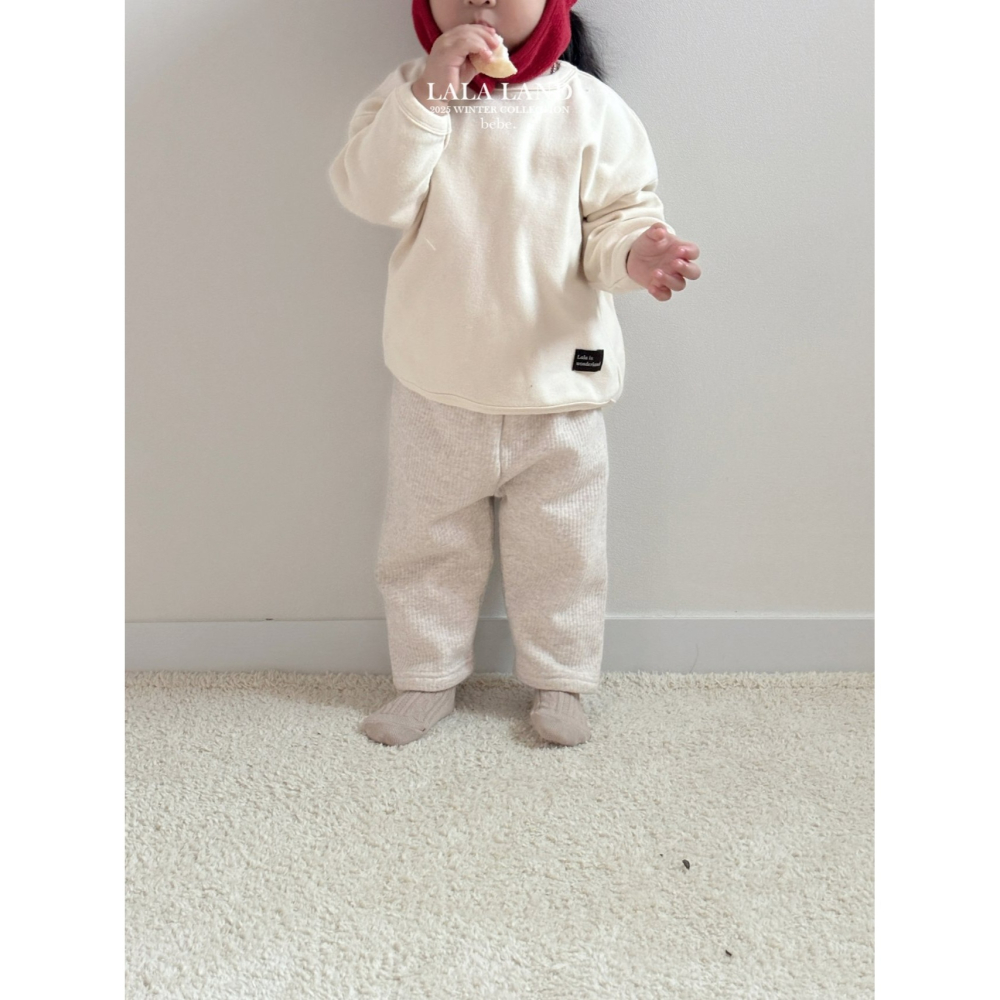 Lalaland 褲子 라라랜드 베베포켓밍크바지-細節圖8