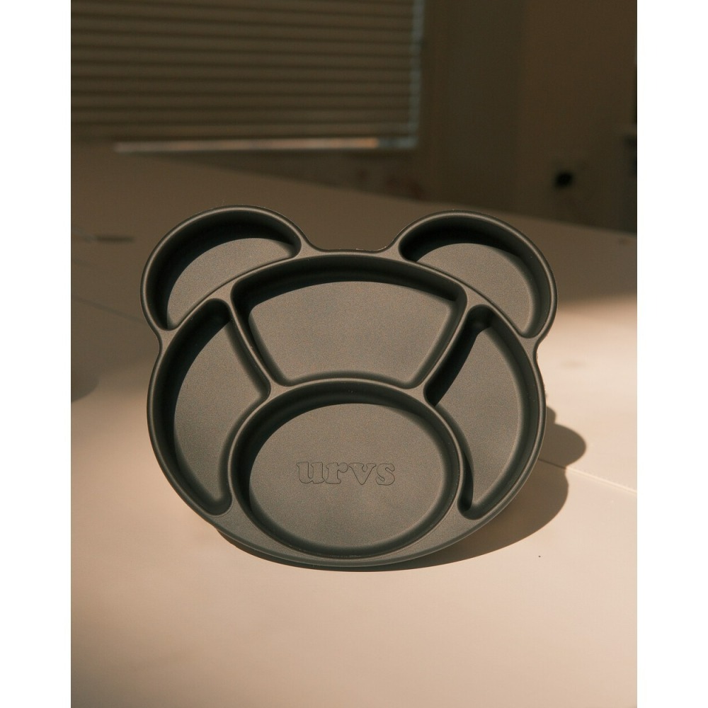 韓國 URVS 熊爸爸 餐盤 含蓋-細節圖7