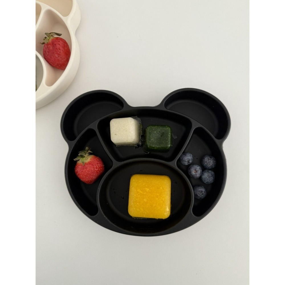 韓國 URVS 熊爸爸 餐盤 含蓋-細節圖8